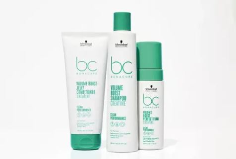 Bonacure volume boost увеличение объёма нормальных и тонких волос