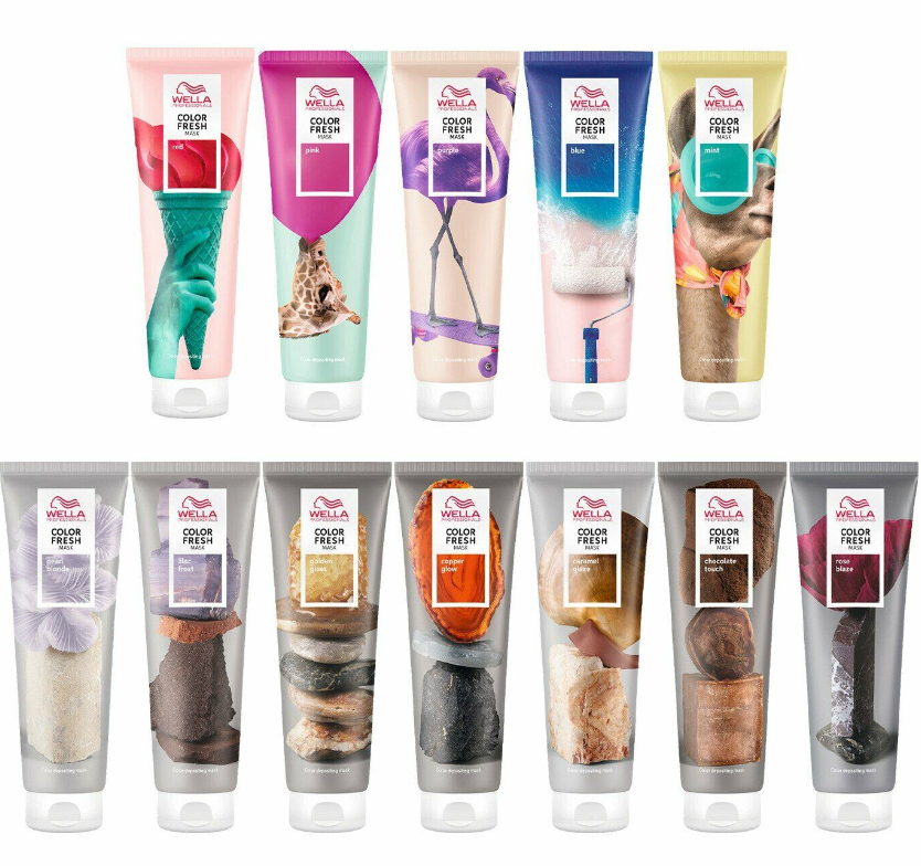 Wella color fresh оттеночные маски