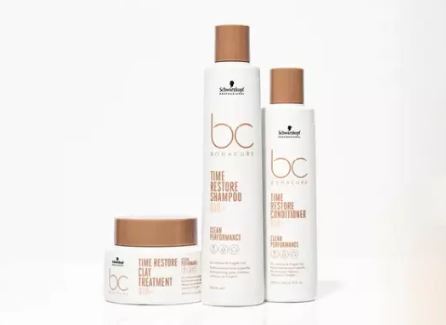 Bonacure time restore q10+ против старения для тонких, жёстких, длинных или зрелых волос