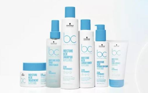 Bonacure moisture kick для нормальных и сухих, волнистых или кудрявых волос