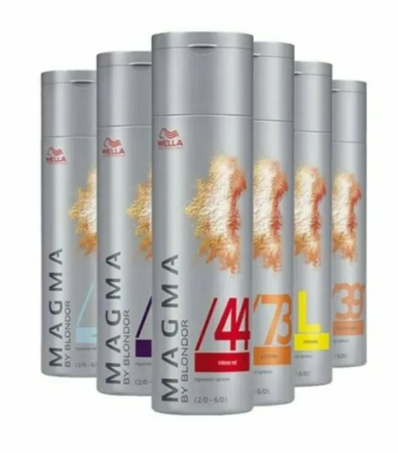 Wella magma цветное мелирование