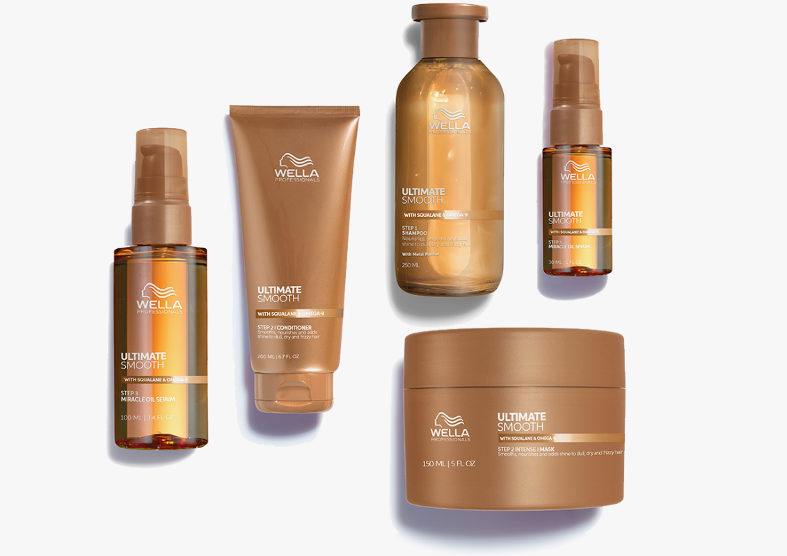 Wella ultimate smooth для сухих, вьющихся и тусклых волос