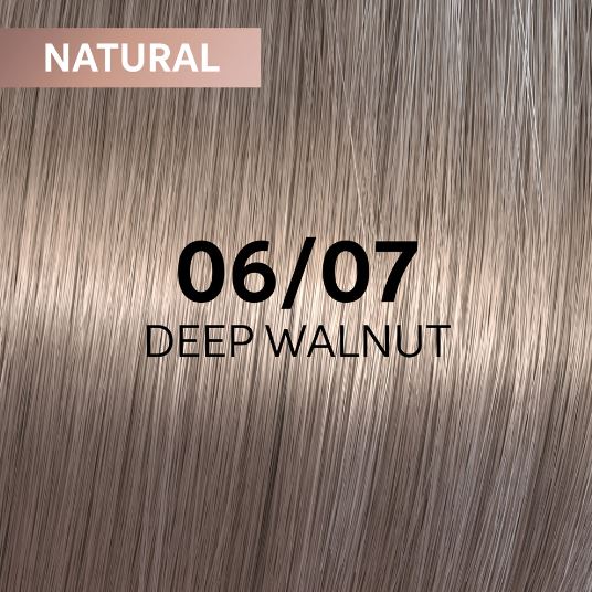 Wella shinefinity гель-крем краска 06/07 грецкий орех 60мл мил