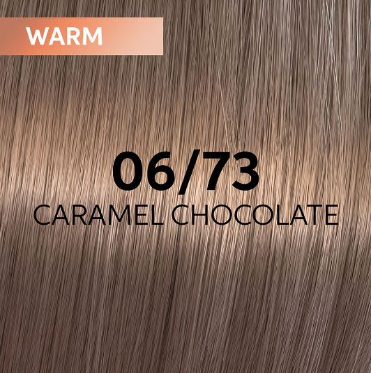 Wella shinefinity гель-крем краска 06/73 карамельный шоколад 60мл мил