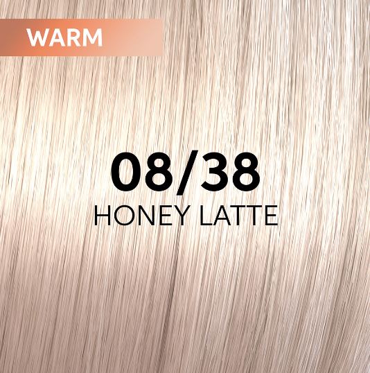 Wella shinefinity гель-крем краска 08/38 медовое латте 60мл мил
