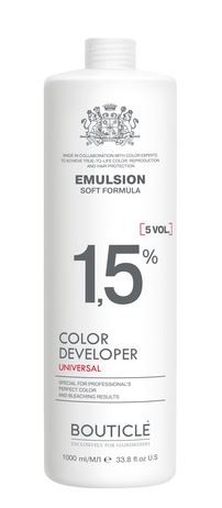 Bouticle developer окисляющая эмульсия 1,5 % 1000 мл ЛС