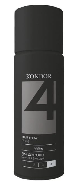 Kondor лак для волос сильной фиксации 400мл А