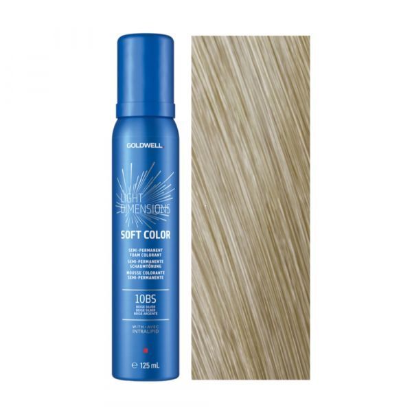Gоldwell light dimеnsions soft color мягкая тонирующая пенка для волос 10 bs 125 мл фор