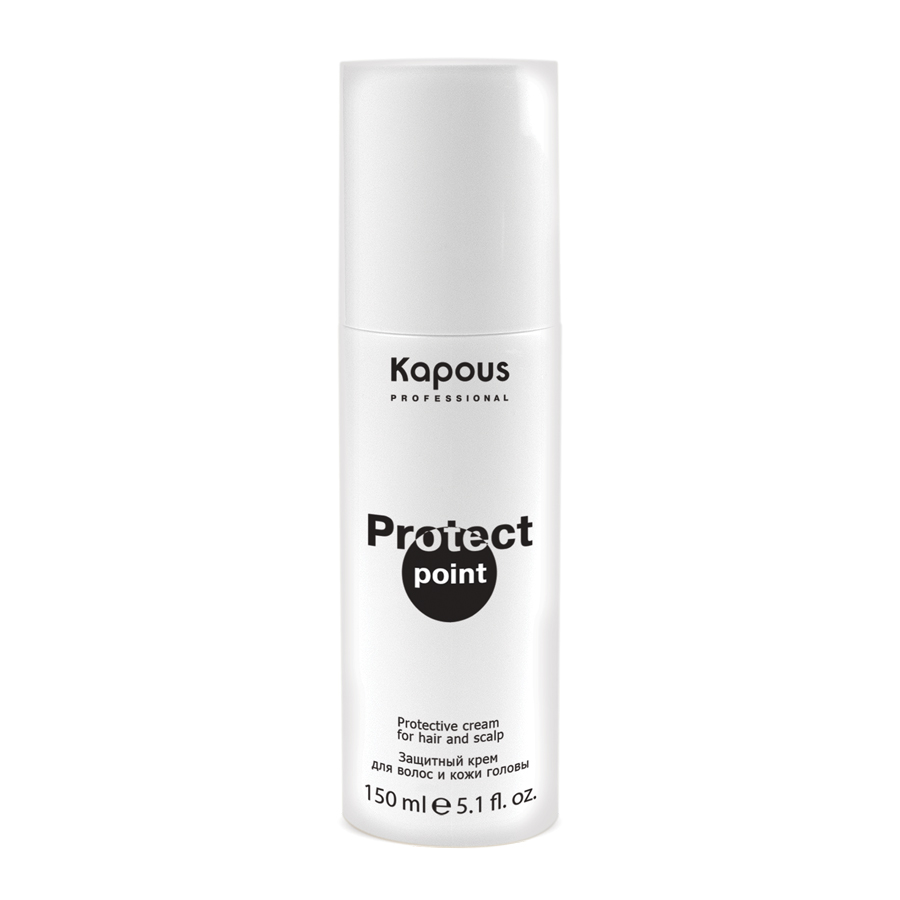 Kapous защитный крем protect point для волос и кожи головы 150гр