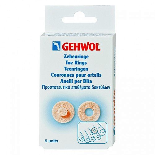 Gehwol круглые кольца для пальцев 9шт (пл)