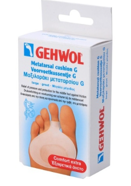 Gehwol защитная гель-подушка под плюсну из гель-полимера и эластичной ткани средняя 1шт мил