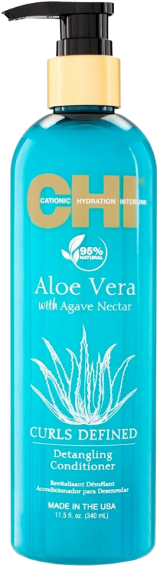 Chi aloe vera кондиционер для облегчения расчесывания 340 мл