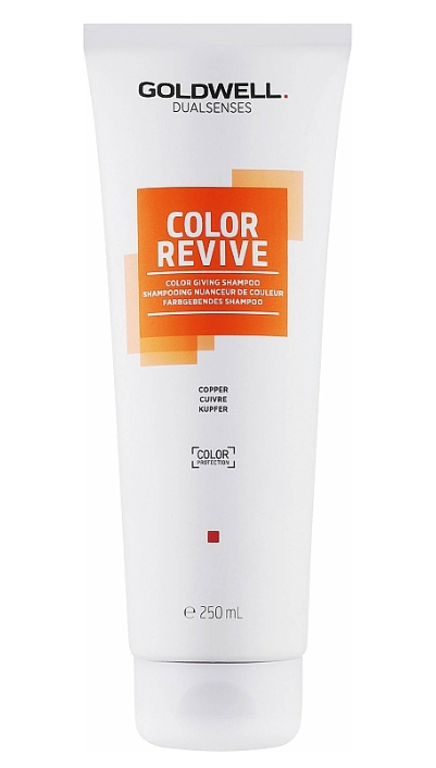 Gоldwell dualsenses color revive тонирующий шампунь copper 250 мл
