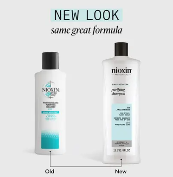 Nioxin scalp recovery очищающий шампунь против перхоти 1000мл NEW