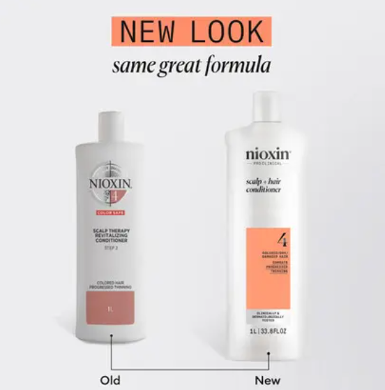 Nioxin система 4 увлажняющий кондиционер 1000мл NEW (г)