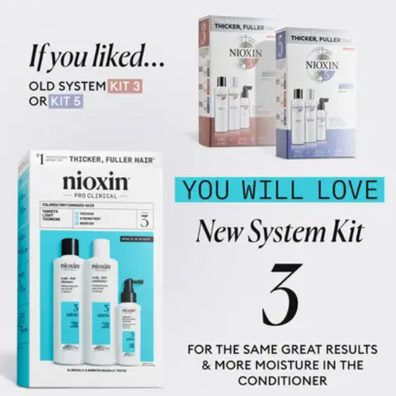 Nioxin система XXL 3 набор 300мл+300мл+100мл NEW ДГ