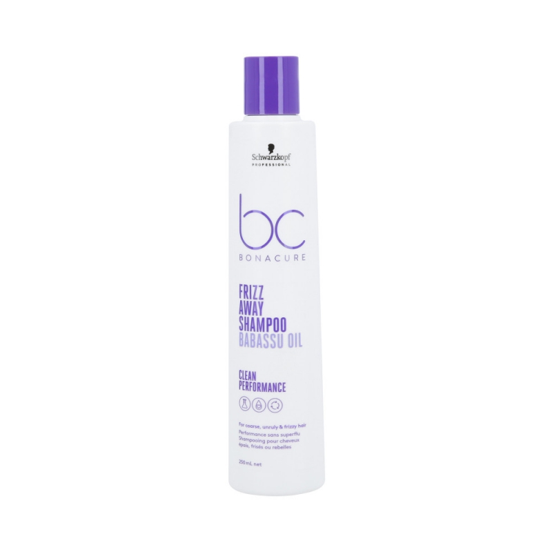Bonacure frizz away шампунь для гладкости волос 250 мл