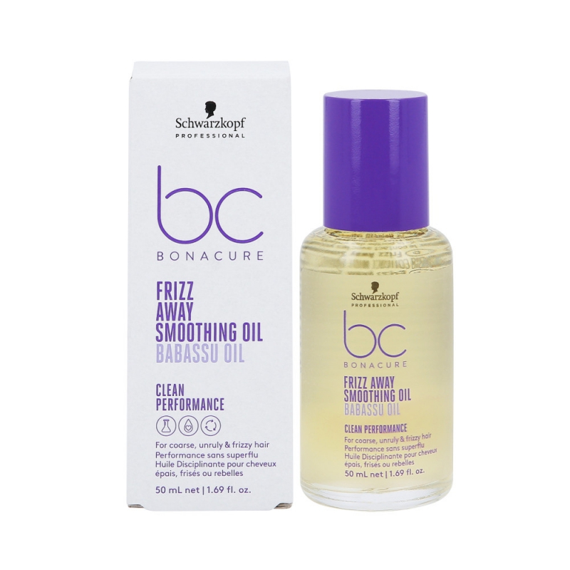 Bonacure frizz away разглаживающее масло для вьющихся волос 50мл