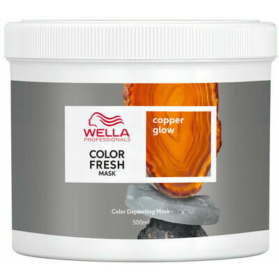 Wella color fresh маска оттеночная медное сияние copper glow 500мл_АКЦИЯ_6