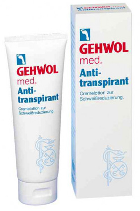 Gehwol крем-лосьон антиперспирант для ног 125мл фор