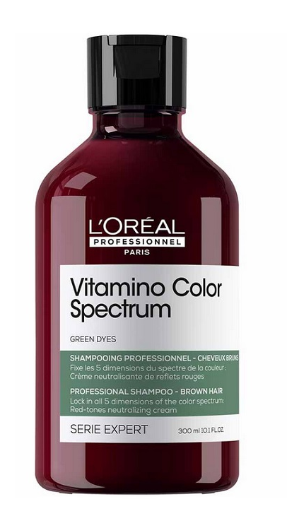 Loreal vitamino color spectrum нейтрализирующий шампунь для темных волос 300 мл БС