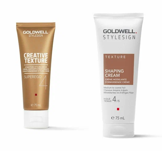 Gоldwell stylesign shaping моделирующий крем 75мл фор