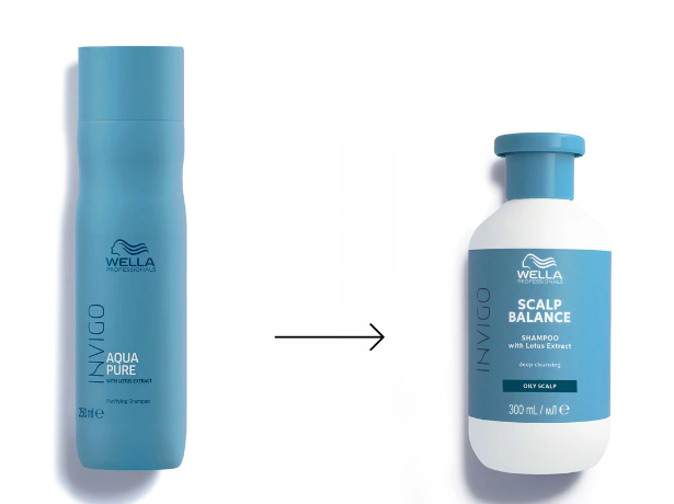 Wella Invigo balance aqua pure очищающий шампунь 300мл (м)