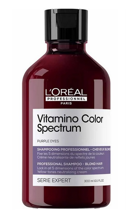 Loreal vitamino color spectrum нейтрализирующий шампунь для блондинок 300 мл БС