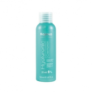 Kapous кремообразная окислительная эмульсия hyaluronic cremoxon с гиалуроновой кислотой 6% 150 мл