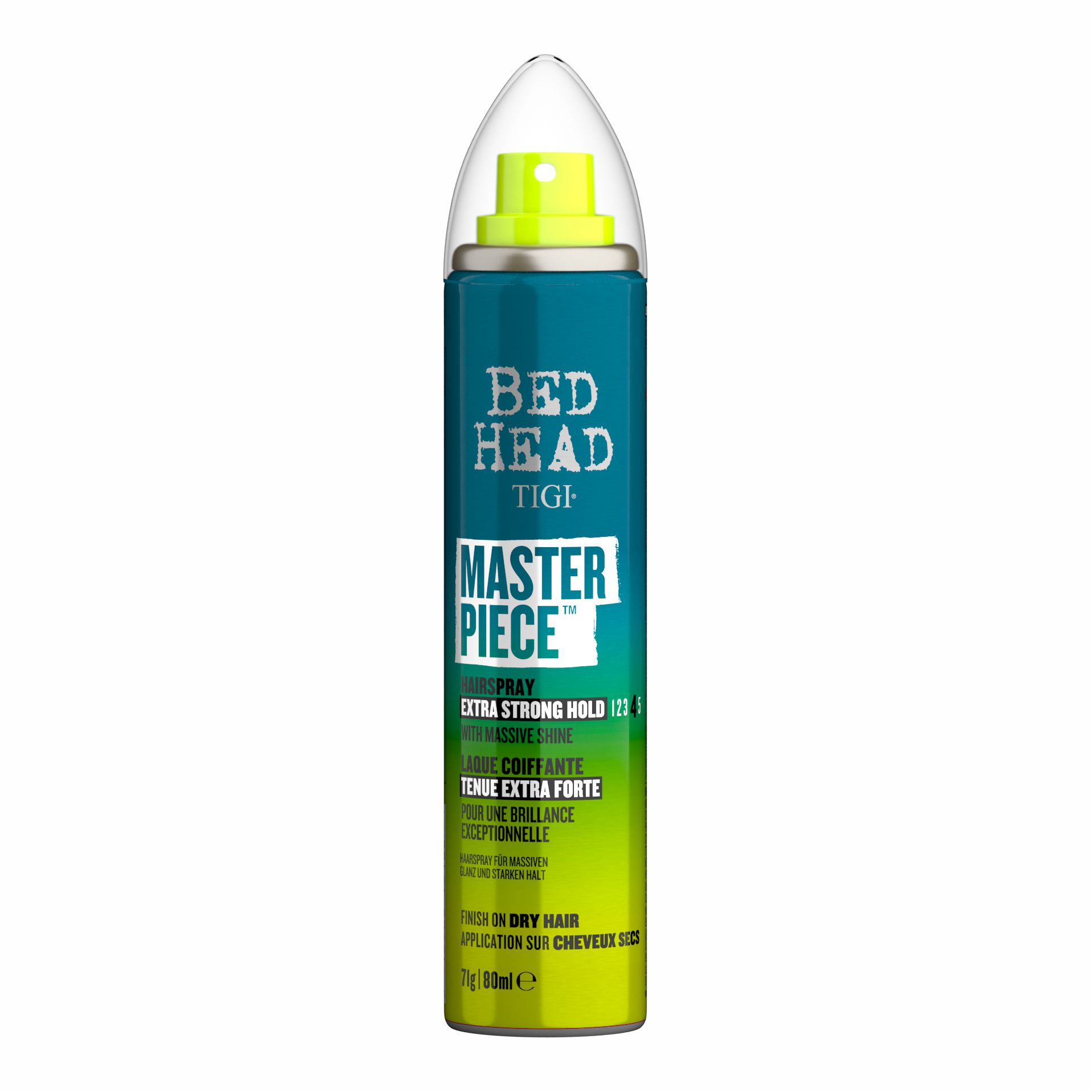 Tigi bed head masterpiece лак для блеска и фиксации волос extra strong 75мл ам