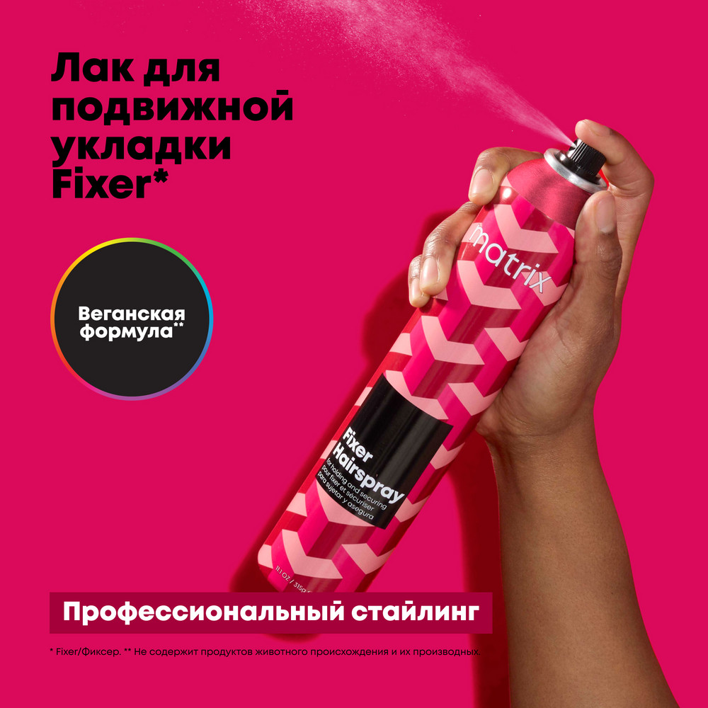 Matrix style link style fixer финишный лак спрей 400мл БС