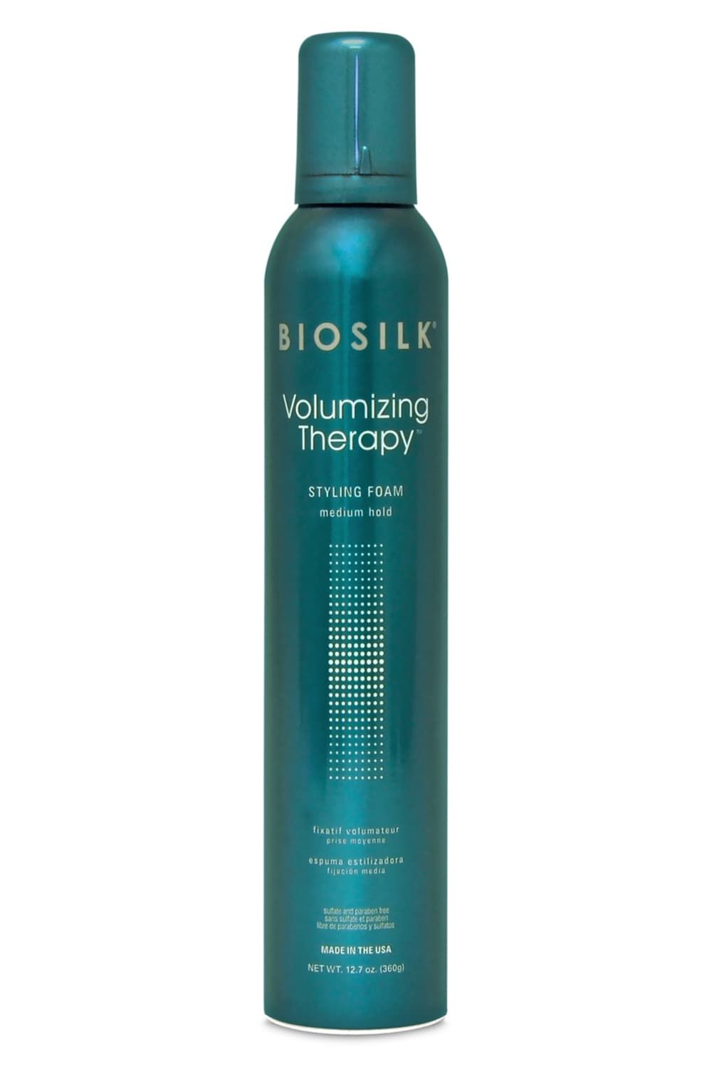 Biosilk volumizing therapy пена средней фиксации 360 г