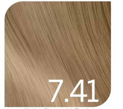 Rеvlоn rеvlоnissimo color sublime vegan перманентная безаммиачная краска 7-41 блондин медно-пепельный 75мл мил