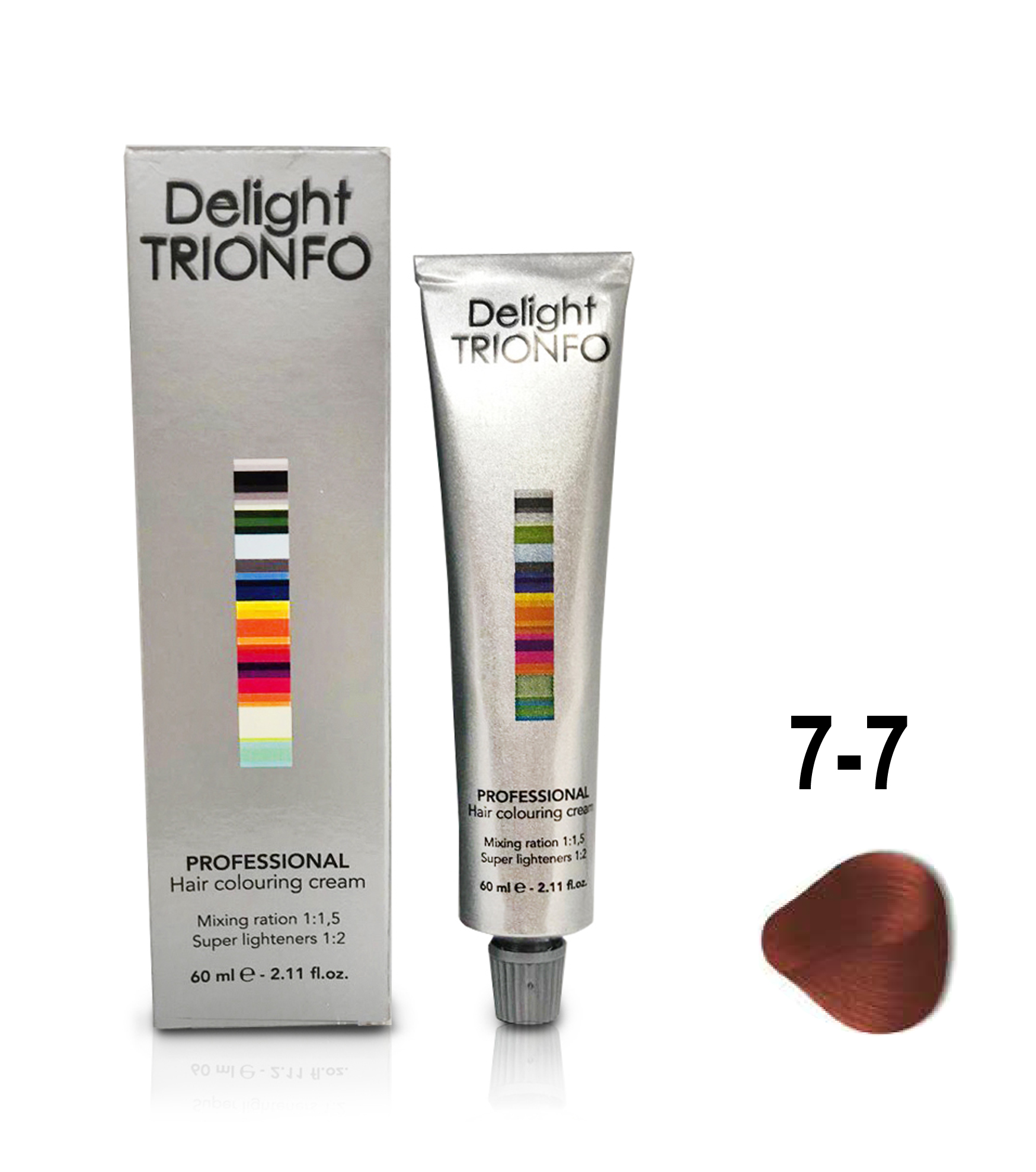 Constant delight trionfo стойкая крем-краска 7-7 60мл