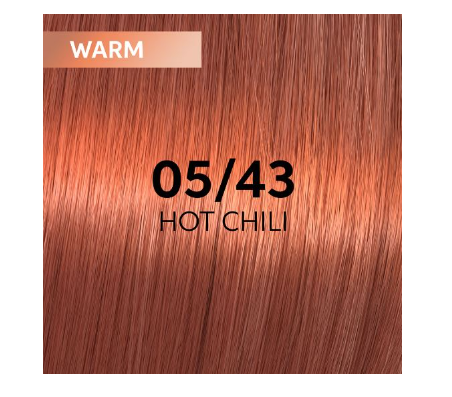ПР Wella shinefinity гель-крем краска 05/43 острый перец 60мл
