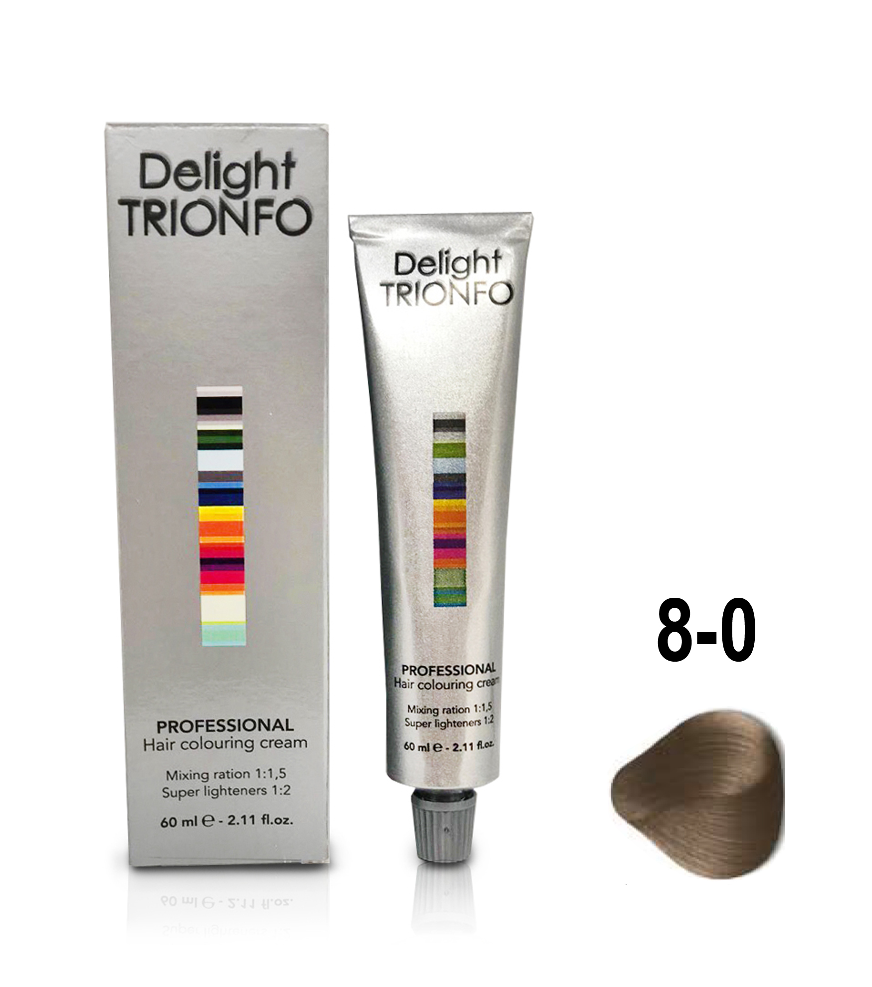 Constant delight trionfo стойкая крем-краска 8-0 60мл