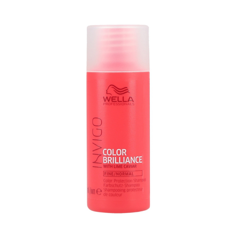 Wella Invigo color brilliance шампунь для защиты цвета окрашенных нормальных и тонких волос 50мл мил