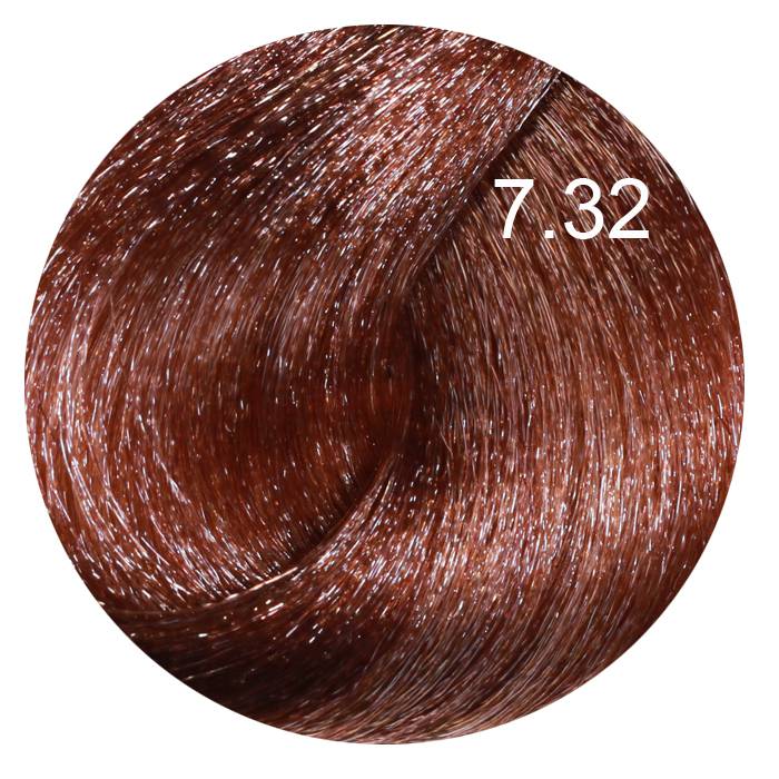 Farmavita life color plus стойкая крем краска 7.32 блондин золотистый ирис 100 мл