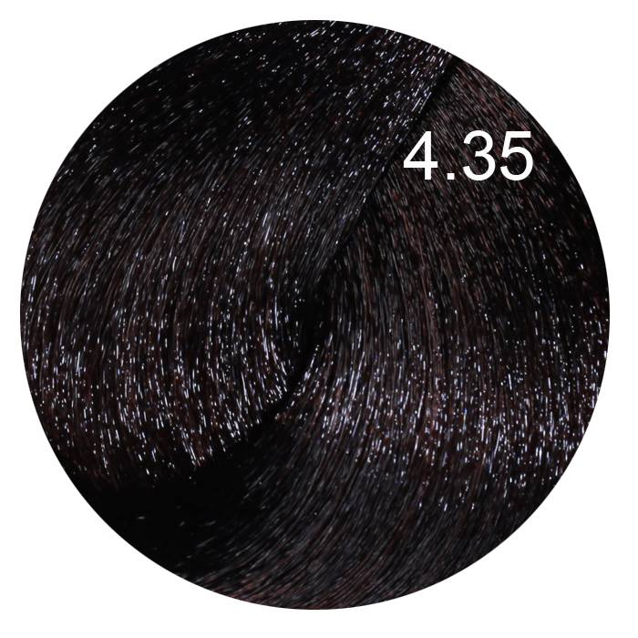 Farmavita life color plus стойкая крем краска 4.35 горький шоколад 100 мл