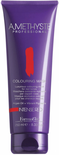 Farmavita amethyste colouring mask red оттеночна маска для волос красных оттенков 250 мл