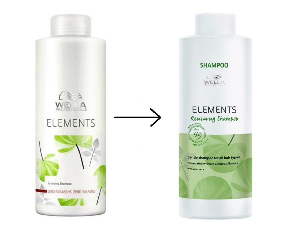 Wella elements обновляющий шампунь (без сульфатов) 1000мл мил