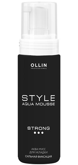 Ollin style аква мусс для укладки сильной фиксации 150мл