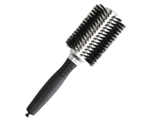_ Olivia garden брашинг essential blowout soft boar bristles silver 33мм (х)