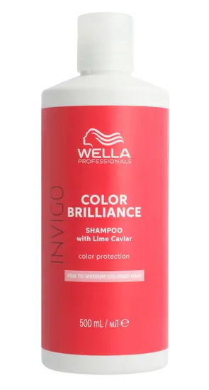 Wella Invigo color brilliance шампунь для защиты цвета окрашенных нормальных и тонких волос 500мл мил