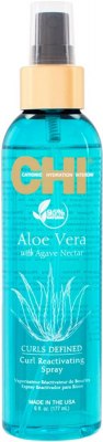 Chi aloe vera спрей для вьющихся волос 177 мл