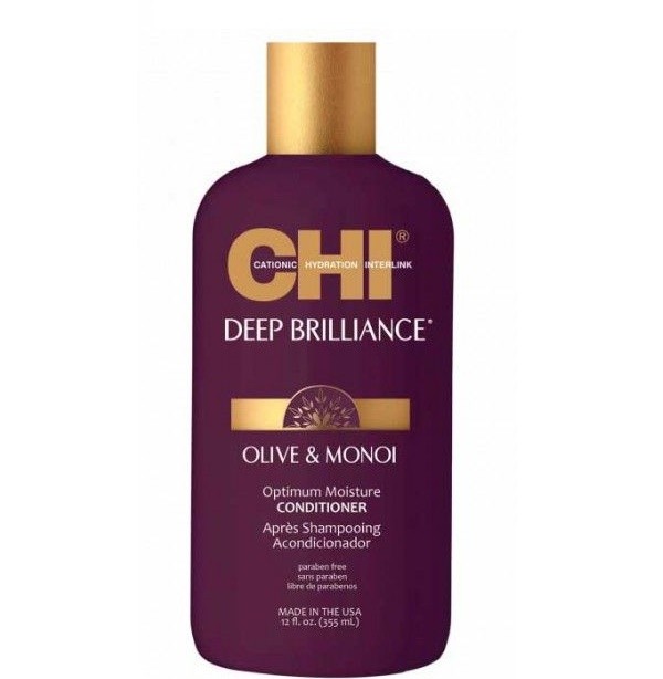 Chi deep brilliance кондиционер оптимальное увлажнение 355 мл