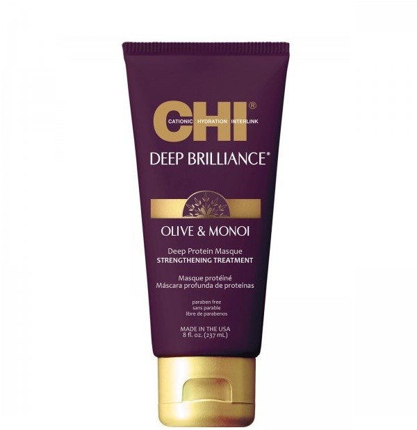 Chi deep brilliance протеиновая маска глубокий уход 237 мл