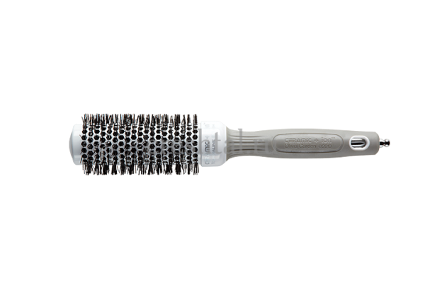 _ Olivia garden термобрашинг expert blowout shine white grey 55мм (х)