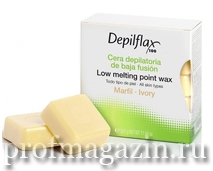 Depilflax воск горячий в брикетах слоновая кость 500 гр (а)