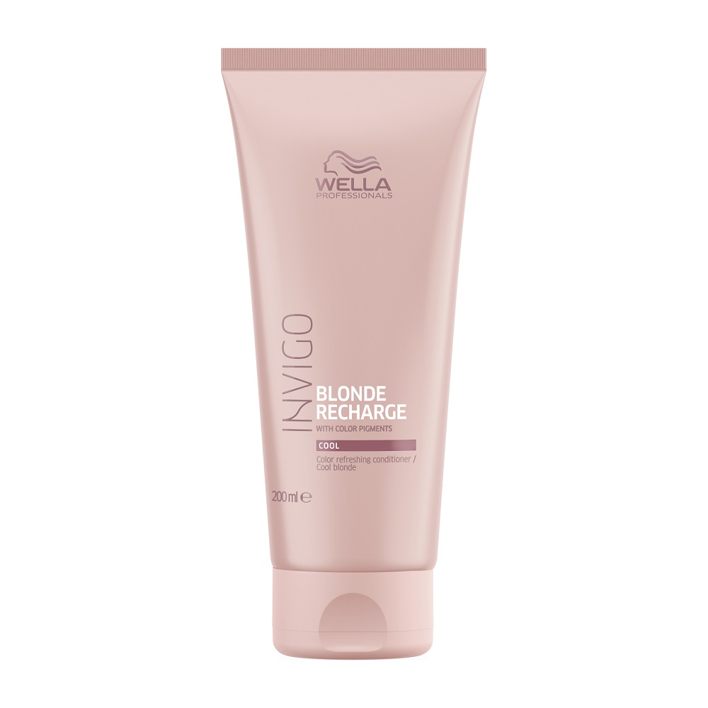 Wella Invigo blonde recharge оттеночный бальзам-уход для холодных светлых оттенков 200мл ДГ